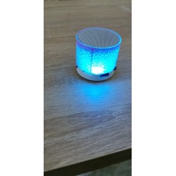 Mini haut-parleur Bluetooth avec lumière LED