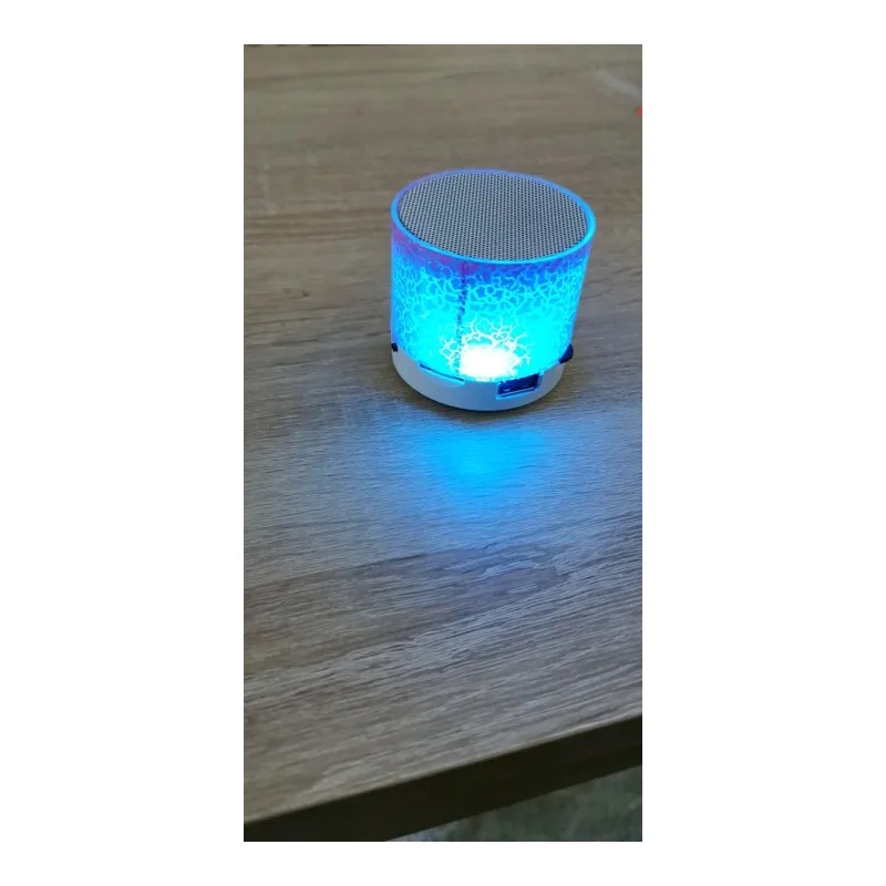 Mini haut-parleur Bluetooth avec lumière LED