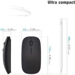 Souris sans Fil Bluetooth rechargeable