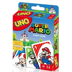 Uno Super Mario Bros - Jeu de Cartes - Dès 7 ans