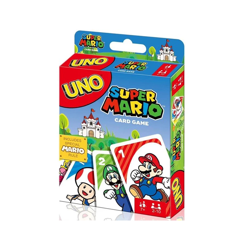 Uno Super Mario Bros - Jeu de Cartes - Dès 7 ans