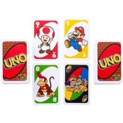 Uno Super Mario Bros - Jeu de Cartes - Dès 7 ans